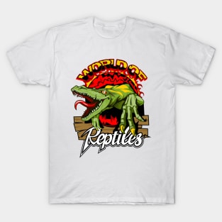 Lizard world of reptiles T-Shirt